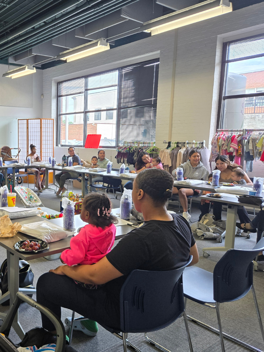 Parents in conversation during a Circle of Parents peer support session